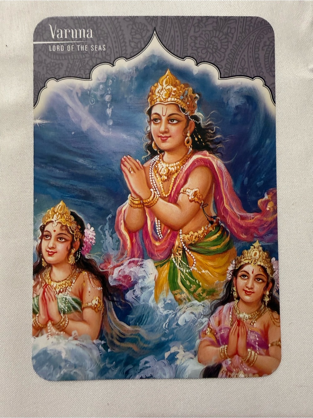 Hindu Gods & Goddesses Card Deck—Mantras, Blessings and Meditations - Picture 5 of 6